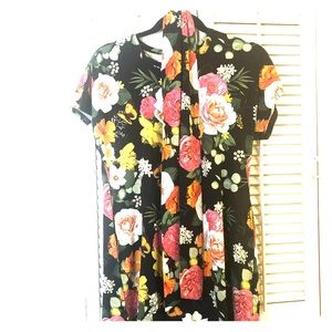 LulaRoe Mitzi Tunic with Sash Size S NWOT